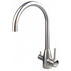 Image of a standard dual outlet mixer tap